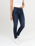 Ref: 065051 Jean Skinny stretch, tiro alto, tono azul oscuro