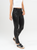 Ref: 065258 Jean skinny stretch, tiro alto, tono negro, con efecto metalizado negro