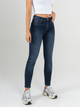 Ref: 065287 Jean Skinny stretch, tiro alto, tono azul oscuro