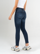 Ref: 065287 Jean Skinny stretch, tiro alto, tono azul oscuro