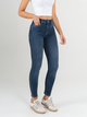 Ref: 065288 Jean Skinny stretch, tiro alto, tono azul medio oscuro