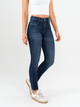 Ref: 065477 Jean Skinny stretch, tiro alto, tono azul oscuro