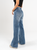 Ref: 065535 Jean Mom Flare, rígido, tiro alto, tono azul medio