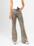 Ref: 065558 Jean flare stretch, bota ancha, tiro alto, tono café