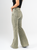 Ref: 065559 Jean flare stretch, bota ancha, tiro alto, tono verde
