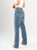 Ref: 065572 Jean straight leg, stretch, tiro alto, tono azul medio