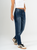 Ref: 065651 Jean Mom fit, rígido, tiro alto, tono azul oscuro