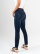Ref: 065672 Jean Skinny stretch, tiro alto, tono azul medio oscuro