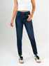 Ref: 065672 Jean Skinny stretch, tiro alto, tono azul medio oscuro