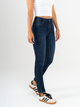 Ref: 065672 Jean Skinny stretch, tiro alto, tono azul medio oscuro