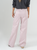 Ref: 067770 Pantalón cargo, parachute, tejido plano, rígido, tiro alto, tono rosa, bolsillos internos