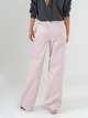 Ref: 067770 Pantalón cargo, parachute, tejido plano, rígido, tiro alto, tono rosa, bolsillos internos
