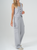 Ref: 067952 Pantalón cargo, straight leg, tono gris, tejido plano liviano, tiro alto