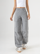 Ref: 069027 Pantalón cargo, liviano, tono gris, silueta amplia, tiro alto