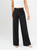 Ref: 069606 Pantalón palazzo, stretch, tejido plano liviano, detalle en pretina, tono gris oscuro