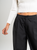 Ref: 069650 Pantalón barrel, pretina con elástico, tiro alto, tejido plano liviano, tono gris