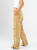 Ref: 069660 Pantalón cargo, straight leg, con cortes, pretina con resorte, tejido plano liviano, tiro alto, tono caqui