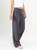 Ref: 069684 Pantalón palazzo, prenses, tono gris, tejido plano liviano, tiro alto