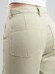 Ref: 067976 Pantalón cargo, rigido, straight leg, tiro alto, tono arena, bolsillos laterales