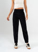 Ref: 069701 Pantalón slouchy, corduroy, rigido, tiro alto, tono negro