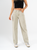 Ref: 069585 Pantalón barrel, rígido, cropped, tiro medio, diseño cinco bolsillos, tono verde