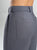 Ref: 067822 Pantalón straight leg, tono gris, tejido plano liviano, tiro alto