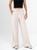 Ref: 069625 Pantalón mom flare, sin prense, corte delantero, pretina con resorte, tono arena
