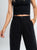 Ref: 069708 Pantalón slouchy, prenses, tejido liviano, tiro alto, tono negro