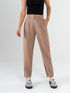 Ref: 069709 Pantalón slouchy, prenses, tejido liviano, tiro alto, tono cafe