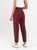 Ref: 069394 Pantalón slouchy, stretch, sin prense, tono vino tinto, tejido plano liviano, tiro alto, detalle en pretina