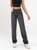 Ref: 065125 Pantalón Mom fit slim cropped, rígido, tiro medio, tono gris oscuro