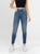 Ref: 065020 Jean skinny stretch, tiro alto, tono azul medio