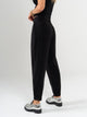 Ref: 069708 Pantalón slouchy, prenses, tejido liviano, tiro alto, tono negro