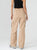 Ref: 067890 Pantalón cargo, liviano, tono caqui, silueta amplia, tiro alto, diseño con prenses