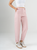 Ref: 069458 Pantalón slouchy, sin prenses, tono rosa, tejido liviano, tiro alto