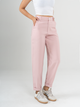 Ref: 069458 Pantalón slouchy, sin prenses, tono rosa, tejido liviano, tiro alto