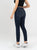 Ref: 064953 Jean skinny stretch, tiro alto, tono azul oscuro