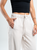 Ref: 069625 Pantalón mom flare, sin prense, corte delantero, pretina con resorte, tono arena