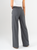 Ref: 069607 Pantalón palazzo, stretch, tejido plano liviano, detalle en pretina, tono gris medio