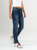 Ref: 065601 Jean Mom fit, rígido, tiro alto, tono azul oscuro