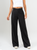 Ref: 069674 Pantalón mom flare, sin prense, tejido plano liviano, tiro alto, vivo en costado, tono negro